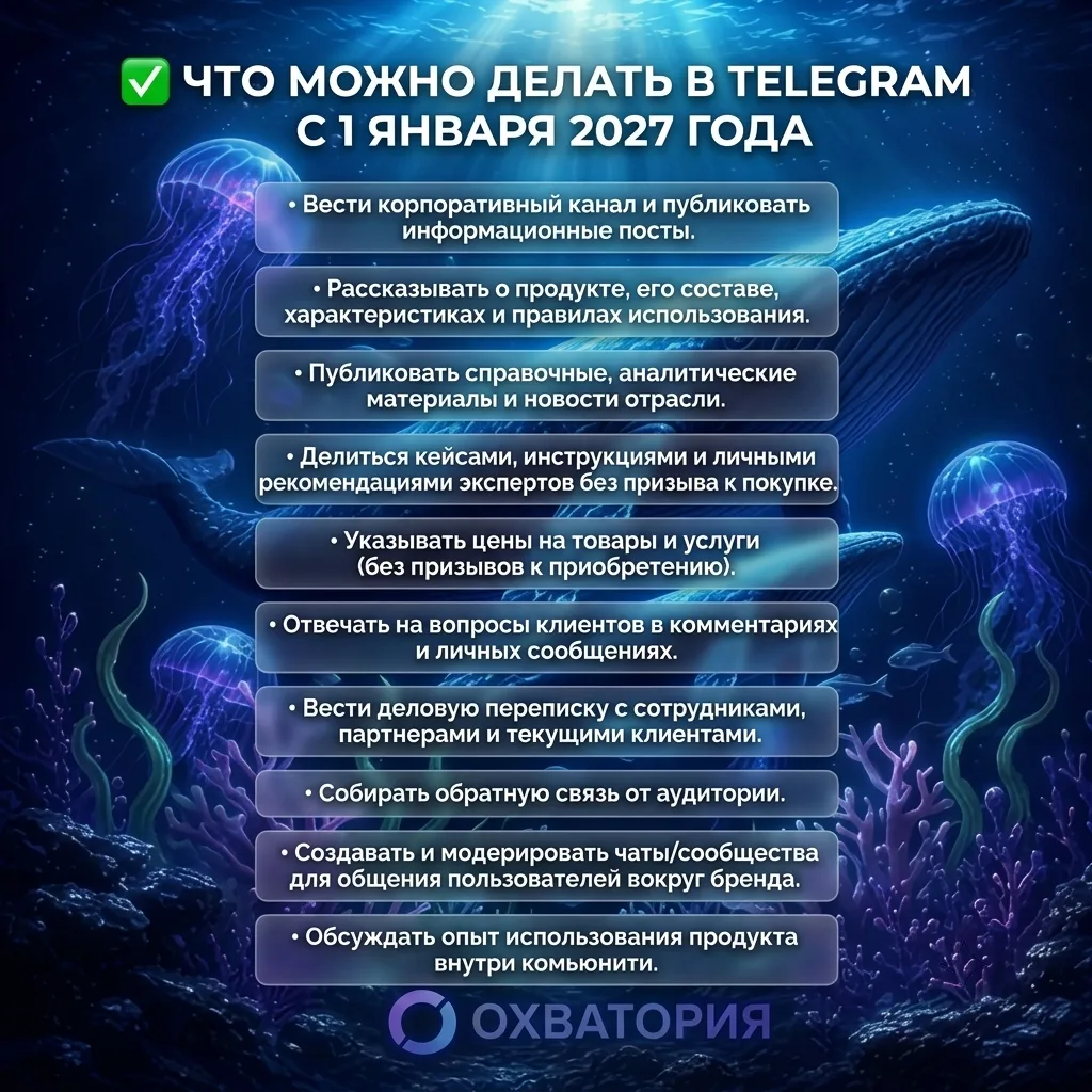 Telegram с 2027 года: что можно, а что нельзя делать бизнесу